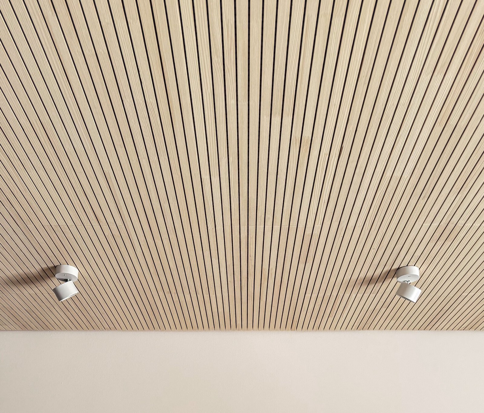 techo acústico post vertical